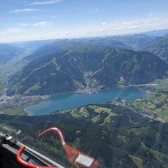 Verortung via Georeferenzierung der Kamera: Aufgenommen in der Nähe von Gemeinde Zell am See, 5700 Zell am See, Österreich in 700 Meter